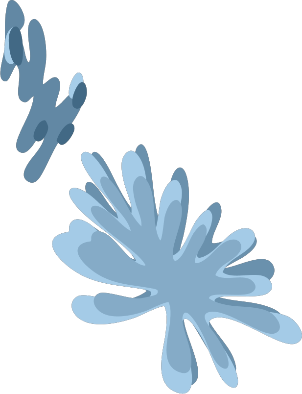 Decorative flowers for the right side of the 'neomutualismo' section